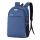 韓系雙主袋腰身設計/USB充電孔-防盜後背包 /15.6吋筆電包【B1802】(深藍色)