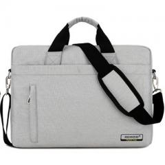 韓系時尚磨砂料電腦斜背包/15.6吋電腦包/及14吋電腦背包 【B181】(珍珠白色)