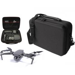 硬殼造型保護-暗黑空拍機斜背包 -DJI大疆空拍機Mavic 2 zoom/pro 使用的側背包【B6766】(黑色)