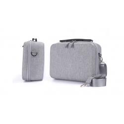 硬殼造型保護-雪花系空拍機斜背包 -DJI大疆空拍機Mavic 2 zoom/pro 使用的側背包【B6788】(灰色)